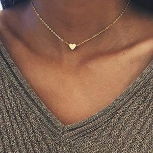 Golden Heart Necklace